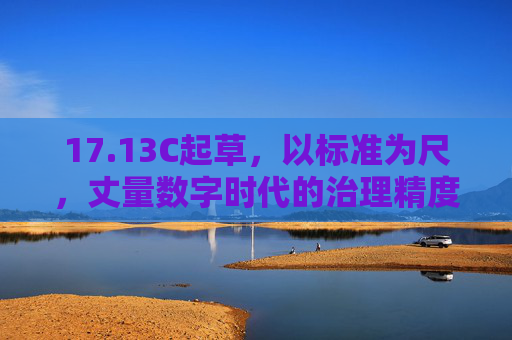 17.13C起草,以标准为尺,丈量数字时代的治理精度,17.13C起草,以标准丈量数字时代治理精度 17.13C起草,以标准为尺,丈量数字时代的治理精度,17.13C起草,以标准丈量数字时代治理精度