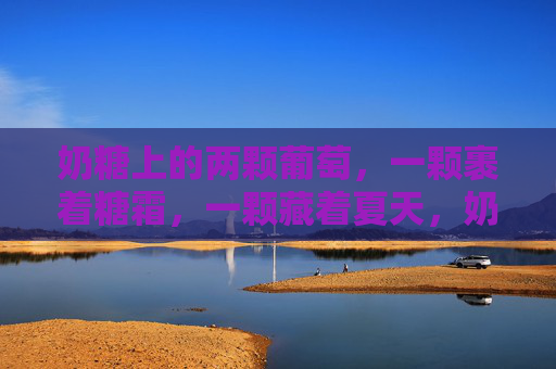 奶糖上的两颗葡萄，一颗裹着糖霜，一颗藏着夏天，奶糖葡萄，一裹糖霜，一藏夏天
