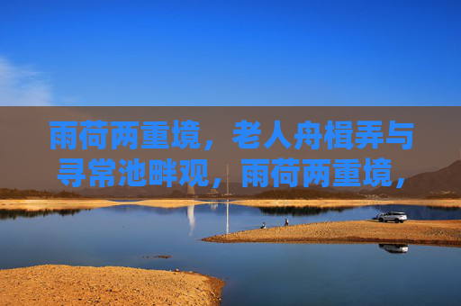 雨荷两重境,老人舟楫弄与寻常池畔观,雨荷两重境,舟楫弄与池畔观 雨荷两重境,老人舟楫弄与寻常池畔观,雨荷两重境,舟楫弄与池畔观