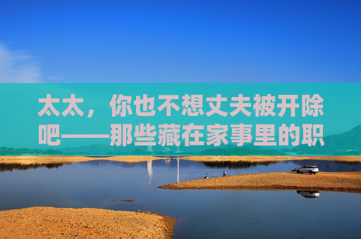 太太,你也不想丈夫被开除吧——那些藏在家事里的职场真相,家事藏雷,丈夫职场恐被开除 太太,你也不想丈夫被开除吧——那些藏在家事里的职场真相,家事藏雷,丈夫职场恐被开除
