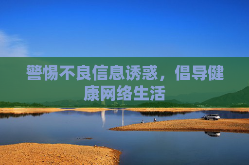 警惕不良信息诱惑,倡导健康网络生活 警惕不良信息诱惑,倡导健康网络生活