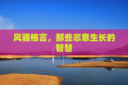 风骚格言,那些恣意生长的智慧 风骚格言,那些恣意生长的智慧