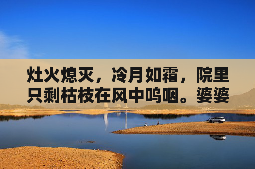 灶火熄灭,冷月如霜,院里只剩枯枝在风中呜咽。婆婆的声音又钻进耳朵里,像根冰冷的针,扎进心窝,断子绝孙的命啊!老张家可不能绝在你手里!她枯瘦的手指几乎要戳破我的额头,浑浊的眼里燃烧着一种近乎疯狂的绝望,冷月如霜,断子绝孙的命 灶火熄灭,冷月如霜,院里只剩枯枝在风中呜咽。婆婆的声音又钻进耳朵里,像根冰冷的针,扎进心窝,断子绝孙的命啊!老张家可不能绝在你手里!她枯瘦的手指几乎要戳破我的额头,浑浊的眼里燃烧着一种近乎疯狂的绝望,冷月如霜,断子绝孙的命