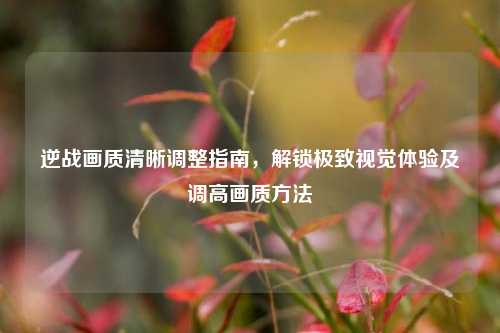 逆战画质清晰调整指南,解锁极致视觉体验及调高画质