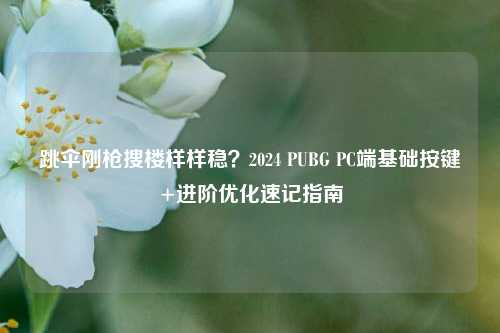 跳伞刚枪搜楼样样稳?2024 PUBG PC端基础按键+进阶优化速记指南