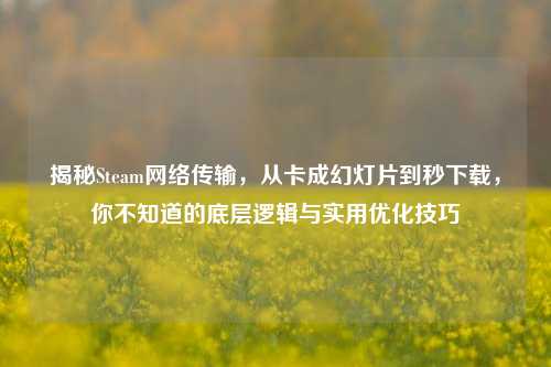 揭秘Steam 传输,从卡成幻灯片到秒下载,你不知道的底层逻辑与实用优化技巧