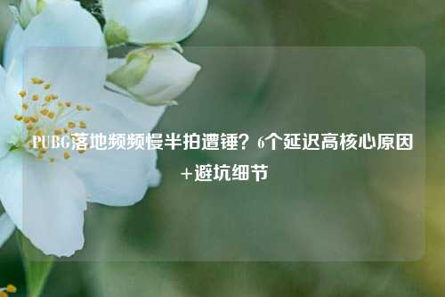 PUBG落地频频慢半拍遭锤?6个延迟高核心原因+避坑细节