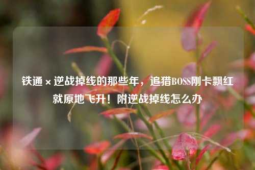 铁通×逆战掉线的那些年,追猎BOSS刚卡飘红就原地飞升!附逆战掉线怎么办