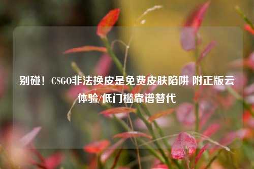 别碰!CSGO非法换皮是免费皮肤陷阱 附正版云体验/低门槛靠谱替代