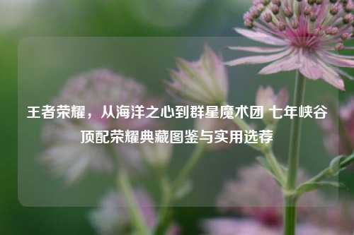 王者荣耀,从海洋之心到群星魔术团 七年峡谷顶配荣耀典藏图鉴与实用选荐