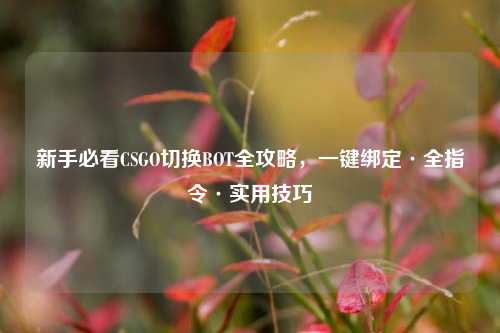 新手必看CSGO切换BOT全攻略,一键绑定·全指令·实用技巧